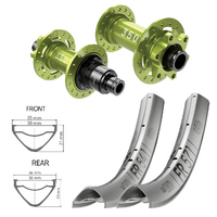 DT Swiss Freeride FR571 350 DEG Freeride MTB Green Wheelset