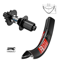 DT Swiss FR571-350 Freeride eMTB Rear Wheel Black