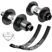 DT Swiss HX531-350 Freeride Centrelock eMTB Wheelset