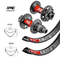 DT Swiss 350 Handbuilt Alloy MTB Wheelset