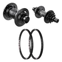 SUNringlé MTX 39 DT Swiss 370 DJ Handbuilt Dirt Jump Wheelset 26in
