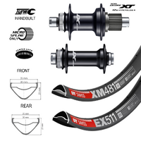 DT Swiss EX481/EX511 Shimano XT 12-Speed Wheelset