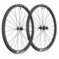 DT Swiss GRC 1100 DICUT 30 Disc Brake Wheelset (Front + Rear) — 700C, Centre Lock, Shimano HG 11-speed road